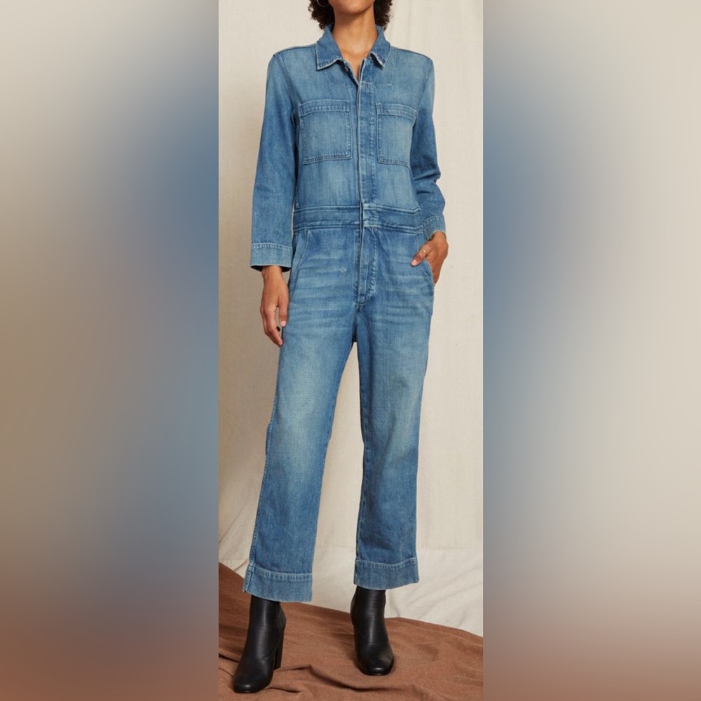 AMO denim jumpsuit. Very hard to find and in pristine condition